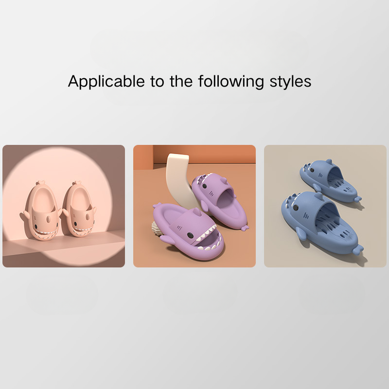 Shark Mouth EVA Slipper Accessories – Fun DIY Add-ons for All Seasons - DAILY SLIPPERS
