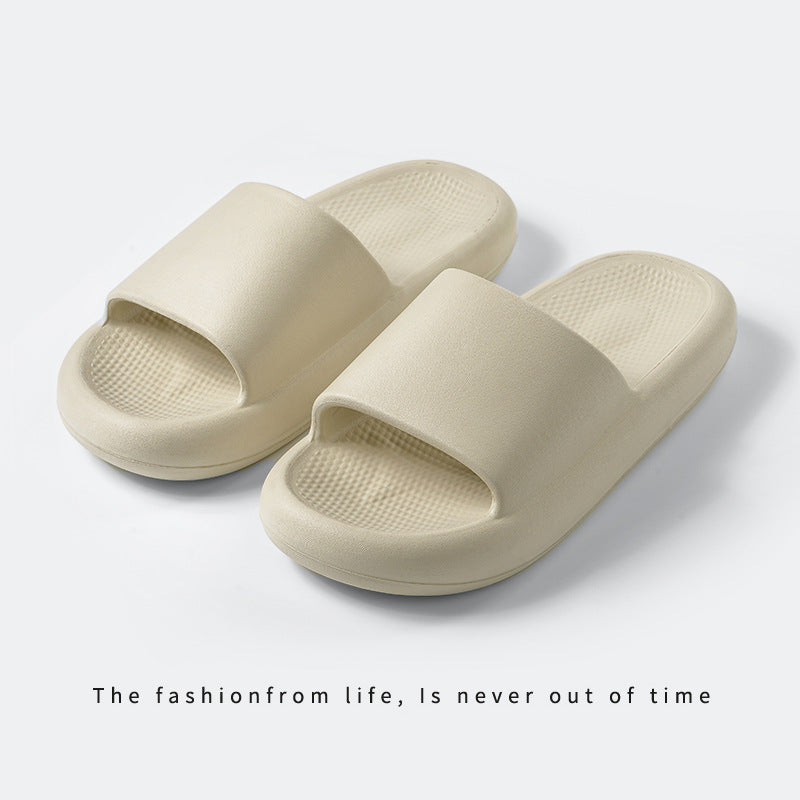 Beige Comfort Slippers - DAILY SLIPPERS