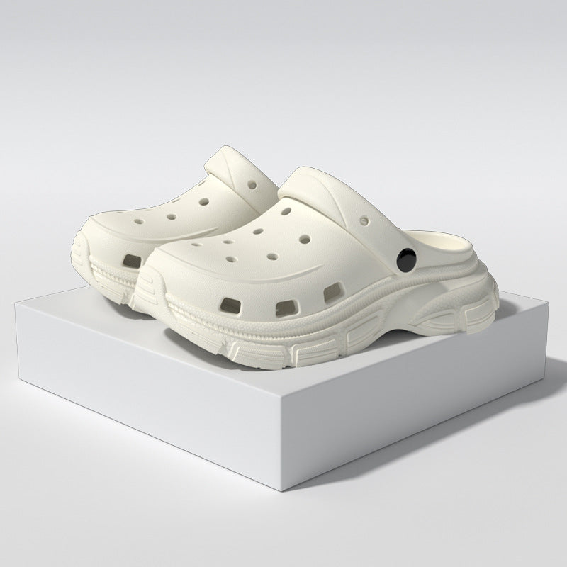 Thick Sole Beach Hole Clogs