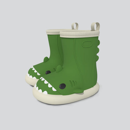 Cartoon Shark Kids Rain Boots - DAILY SLIPPERS