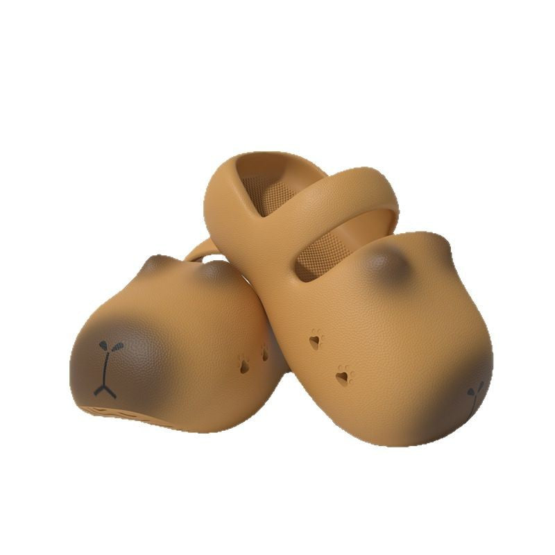 Cute Bear Clogs – Kids’ Versatile Sandals & Slippers