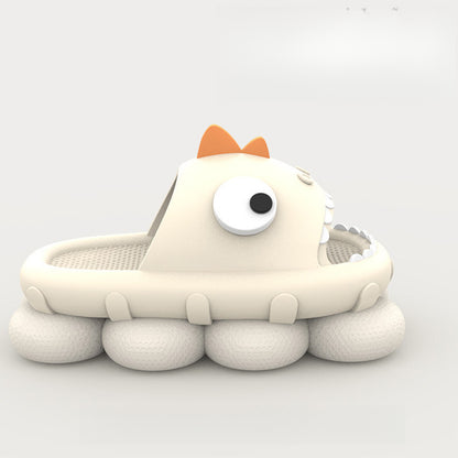 Kids Non-Slip Antibacterial Cartoon Shark Slippers