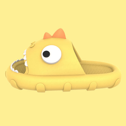 Kids Non-Slip Antibacterial Cartoon Shark Slippers