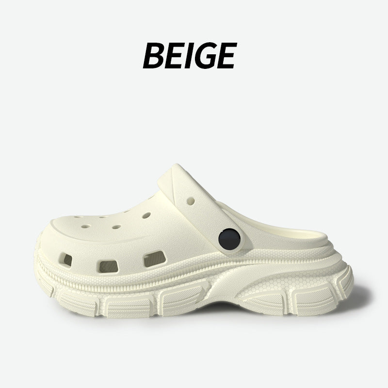 Thick Sole Beach Hole Clogs