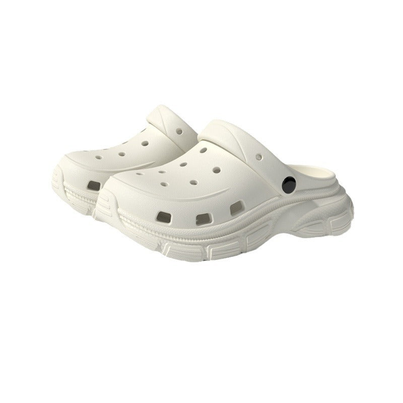 Thick Sole Beach Hole Clogs
