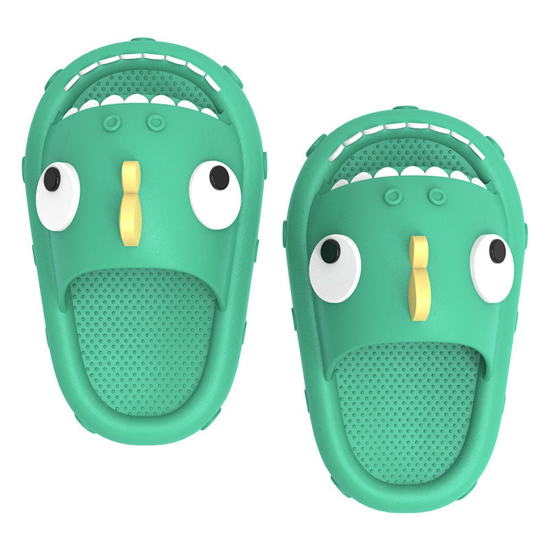 Kids Non-Slip Antibacterial Cartoon Shark Slippers