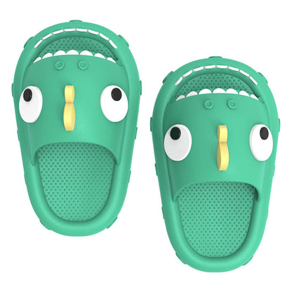Kids Non-Slip Antibacterial Cartoon Shark Slippers