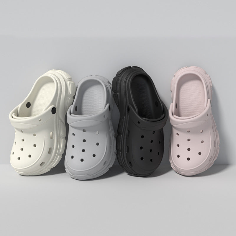 Thick Sole Beach Hole Clogs