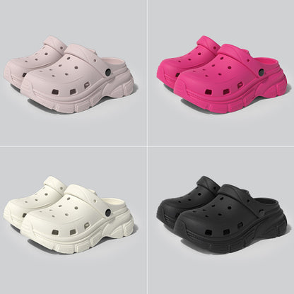 Thick Sole Beach Hole Clogs