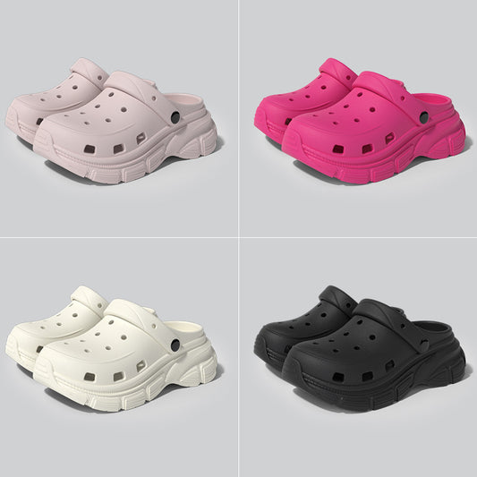 Thick Sole Beach Hole Clogs