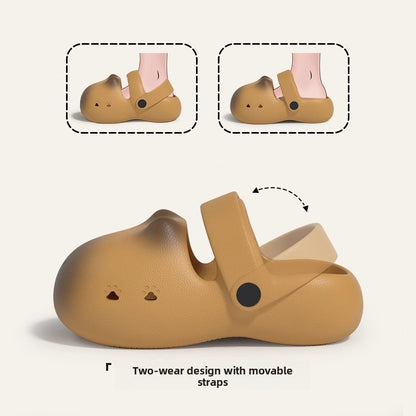 Cute Bear Clogs – Kids’ Versatile Sandals & Slippers