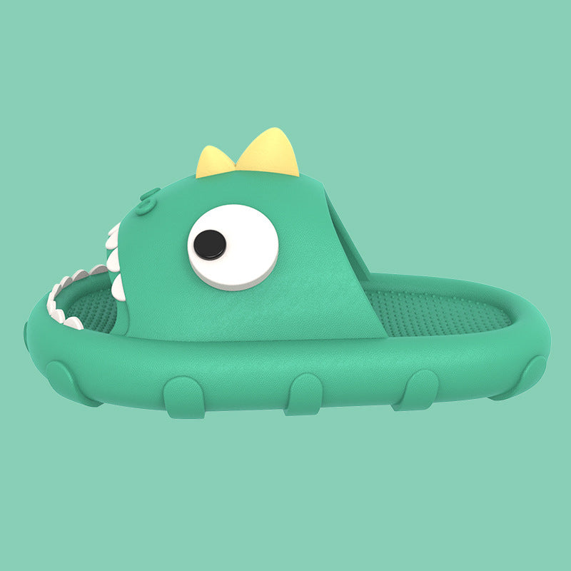 Kids Non-Slip Antibacterial Cartoon Shark Slippers